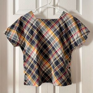 Engineered Garments Plaid Blouse